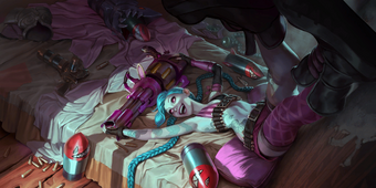 Arcane Jinx and Vi skins to be given out free for LoR's 2nd