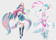 Spirit Blossom Ahri Concept 3 (by Riot Artist Oscar Vega)