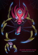 Blood Moon Elise Model 3 (by Riot Artist Cody 'Sstrikerr' Bunt)