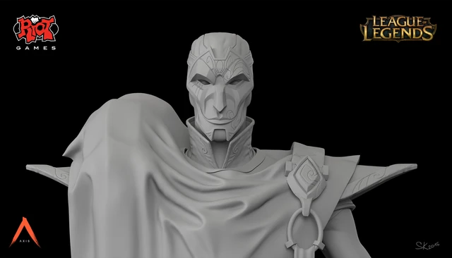 Jhin "Mind of the Virtuoso" Concept 3 (by Riot Contracted Artist Stanislav Klabik)