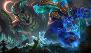 Worldbreaker Nautilus and Trundle Splash Concept (by Riot Artist Mike Azevedo)