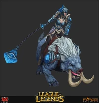 Sejuani Update Model 2 (vom Riot-Künstler Hector Moran)