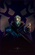 Crimson Elite Talon Promo (by Riot Artist Eoin Colgan)