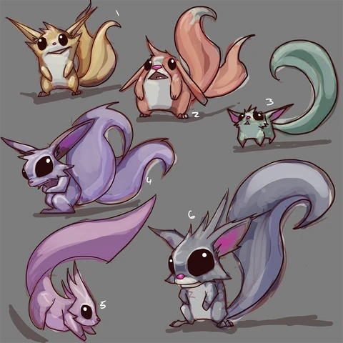 Concepto del Capricho de Lulu 3 (por el artista de Riot, Josh 'GrumpyMonkey' Singh)