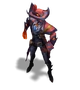 Twisted Fate CrimeCityNightmare (Ruby)