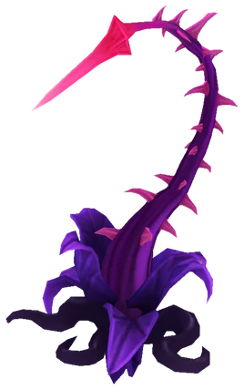 Zyra Grasping Roots Render
