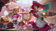 Cafe Cuties Soraka Splash Concept 2 (by Riot Contracted Artist Ina Wong)