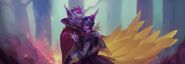 Xayah "Puboe Prison Break" Illustration 7 (by Riot Artist Robert Kim)