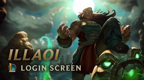 Illaoi, the Kraken Priestess - Login Screen