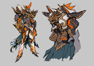 Mecha Kingdoms Sett Concept (by Riot Artist Justin 'Earp' Albers)