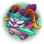 Season 2020 - Victorious Furyhorn - Platinum Emote