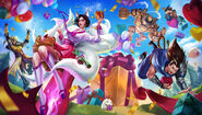 Dynasty Ahri "Ahri-versary" Promo 1 (by Riot Contracted Artist Ari Lee)