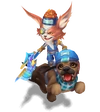Kled Kibble-Head (Sapphire)