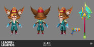 Kibble-Head Kled Model 2 (by Riot Contracted Artists Kudos Productions)