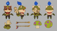 Teemo Update Concept 2 (by Riot Artist Megan 'ZeOcelot' O'Rourke)