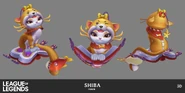 Shiba Yuumi Model 1 (by Riot Contracted Artists Kudos Productions)