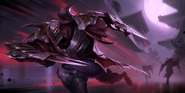 Zed "Legends of Runeterra" Illustration 1 (by Riot Contracted Artists Sixmorevodka Studio)