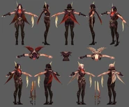 High Noon Irelia Model 1 (by Riot Contracted Artist Zhennan Xuan)