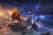 Pantheon "Path of Ascension" Promo (by Riot Contracted Artist Qi Mang)