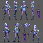 Spirit Blossom Riven Model 1 (by Riot Artist Kylie Jayne Gage)