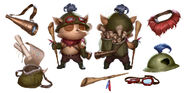 Teemo "Legends of Runeterra" Concept (by Riot Contracted Artists Sixmorevodka Studio)