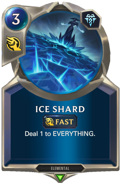 Ice Shard - Hearthstone Wiki