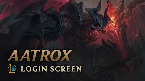 Aatrox, the Darkin Blade (Updated) - Login Screen