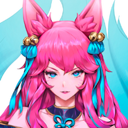 Spirit Blossom Ahri Promo 3 (by Riot Artist Paul 'Zeronis' Kwon)