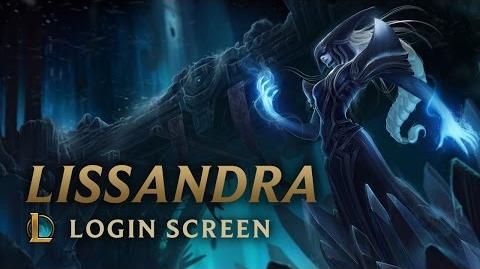 Lissandra, the Ice Witch - Login Screen