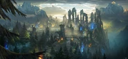 Summoners Rift landscape 02.jpg (1.61 MB) Summoner's Rift Update Landscape 3 (by Riot Artist Patrick Faulwetter)