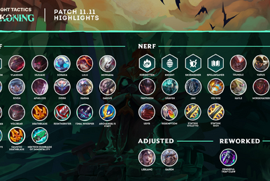 Teamfight Tactics patch 11.15 notes