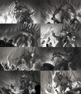 Gatekeeper Galio Splash Update Concept 1 (by Riot Contracted Artist Viktor Titov)