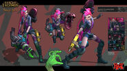 Zombie Slayer Jinx Model 3 (by Riot Artist Duy Khanh Nguyen)