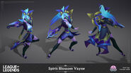 Spirit Blossom Vayne Model 4 (by Riot Artist Kylie Jayne Gage)