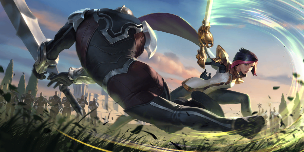 Fiora is next in line for updated splash art - The Rift Herald