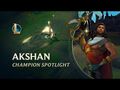Akshan Champion Spotlight - Gameplay - League of Legends