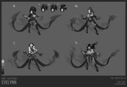 Blood Moon Evelynn Concept 1 (by Riot Artist Zach Sharts)