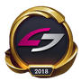 Worlds 2018 Unsold Stuff Gaming (Gold) Emote