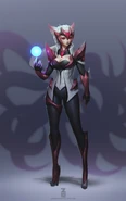 Challenger Ahri Concept (by Riot Artist Paul 'Zeronis' Kwon)