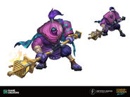 Jax "Wild Rift" Promo 1 (by Riot Contracted Artist Share Creators)