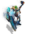 Singed Astronaut (Turquoise)