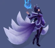 Midnight Ahri Update Model 3 (by Riot Artist Jenna VanPelt)