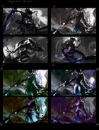 Dark Waters Diana Splash Concept 1 (by Riot Artist Xu 'Crow God' Cheng)