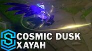 Kosmischer Nachtschatten Xayah - Skin-Spotlight