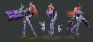 Battle Bunny Miss Fortune Model 2 (by Riot Artist Kevin Jones)