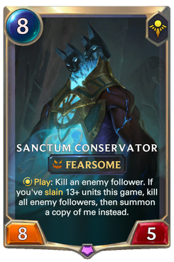 Sanctum Conservator Legends Of Runeterra League Of Legends Wiki Fandom