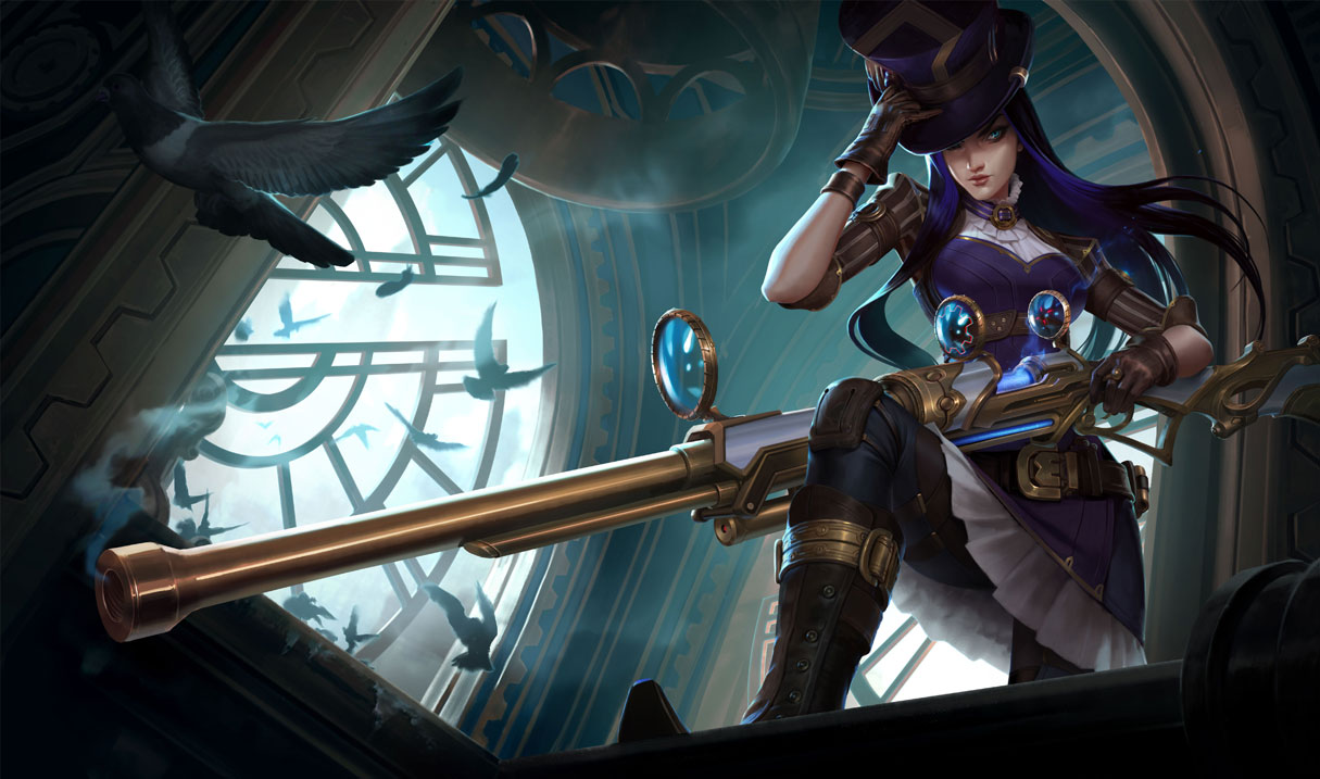 caitlyn lol skins