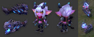 Little Demon Tristana Model 7 (by Riot Artist Trevor Carr)