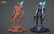 EDG Aphelios Model 3 (by Riot Contracted Artists Zebin Peng and Hui Chen)