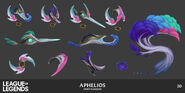 Spirit Blossom Aphelios Model 3 (by Riot Contracted Artist Larrick Sun)